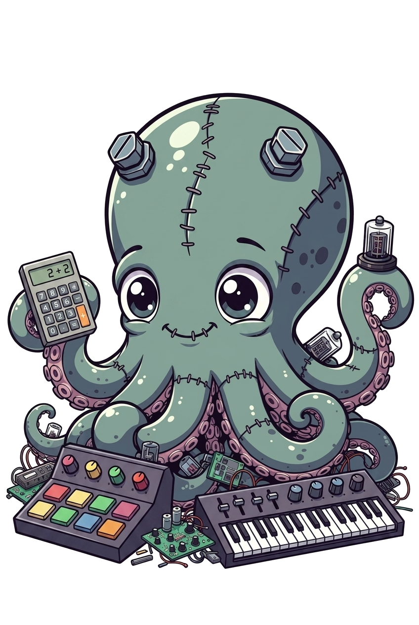 skred octopus illustration